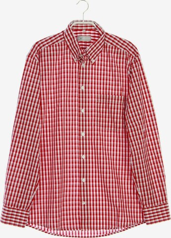 ROYAL CLASS Button Up Shirt in M in Red: front