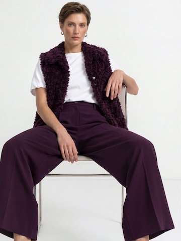 Rich & Royal Bodywarmer in Lila