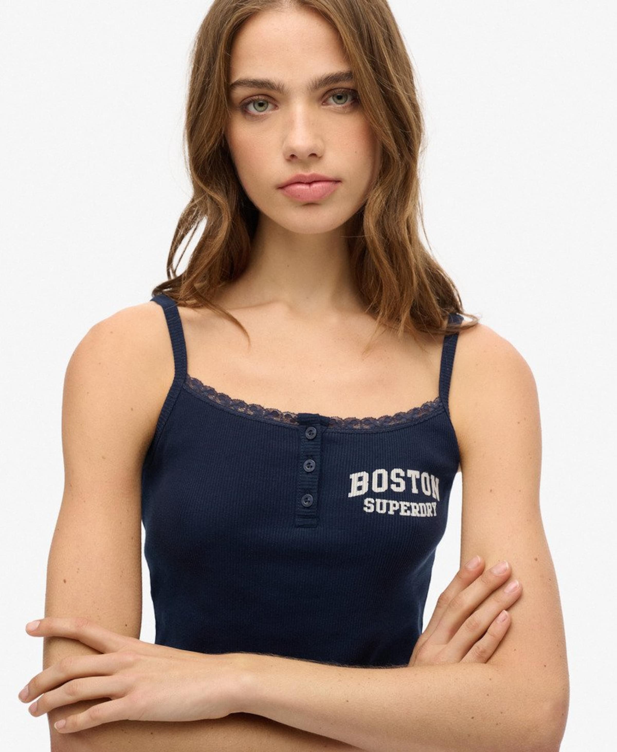 Haut Superdry en bleu