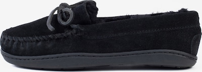 Minnetonka Mocassin en noir, Vue avec produit