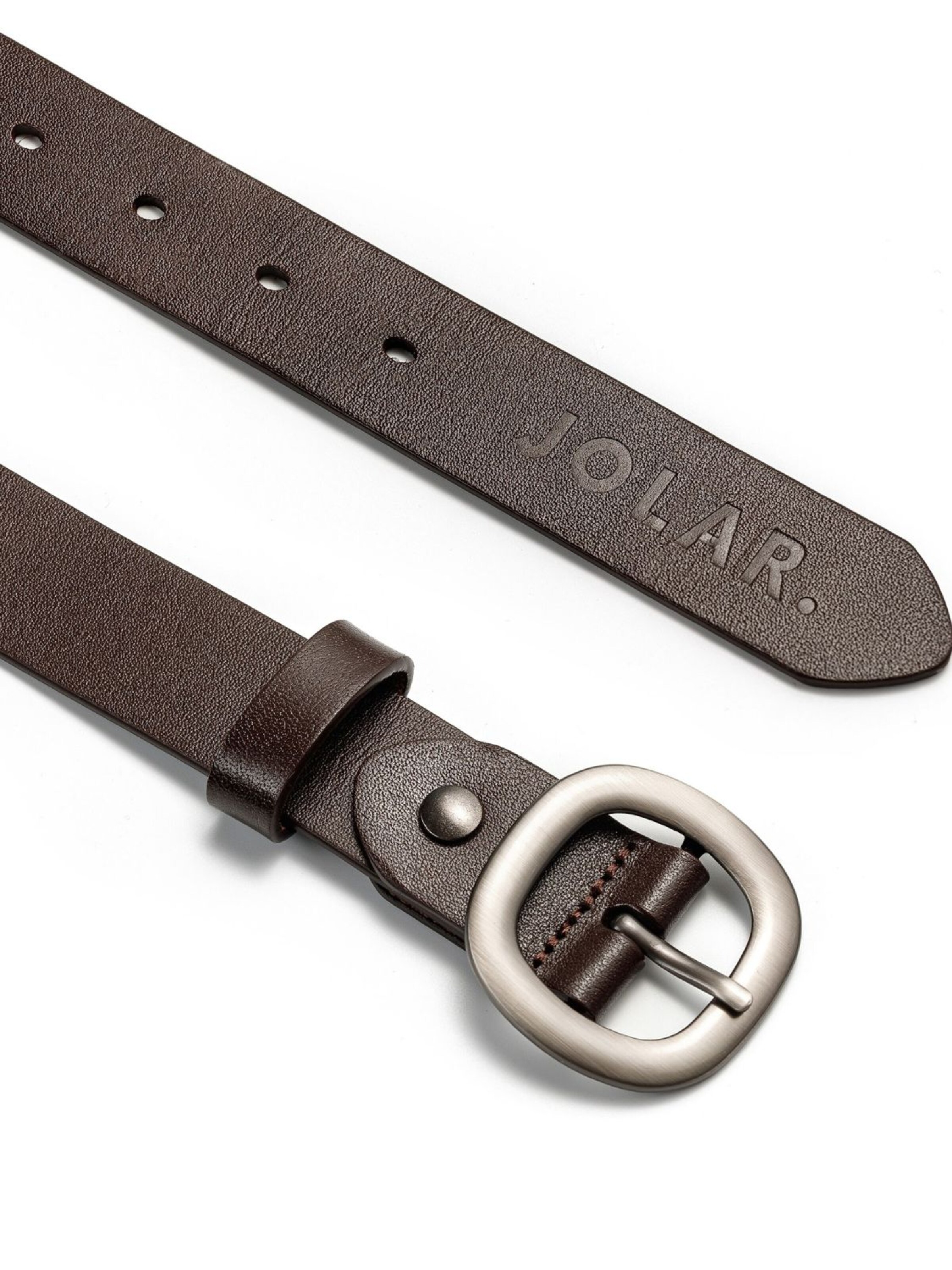 jolar Gürtel 'PREMIUM'‌‌‌‌‌‌‌‌‌ in Braun