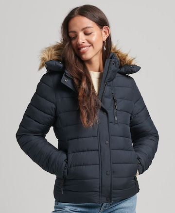 Superdry Winter jacket in Blue: front