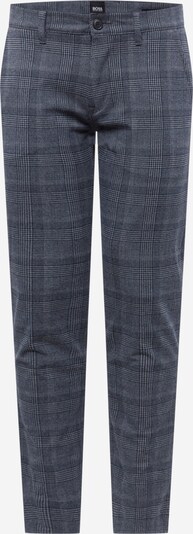 BOSS Casual Pantalon chino en bleu foncé / gris, Vue avec produit