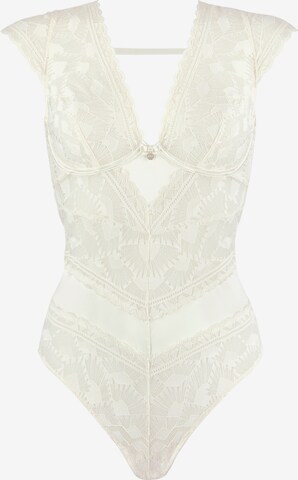 s.Oliver Bodysuit in White: front