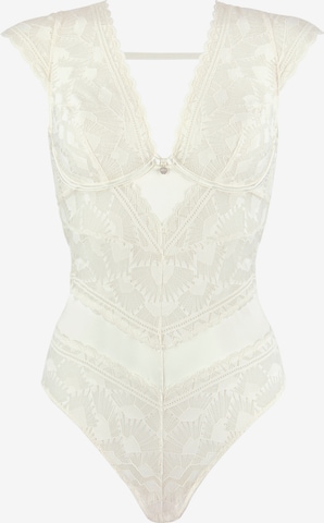 s.Oliver Bodysuit in White: front