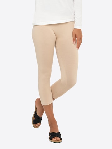 celodoro Skinny Leggings 'Stretchy' in Beige