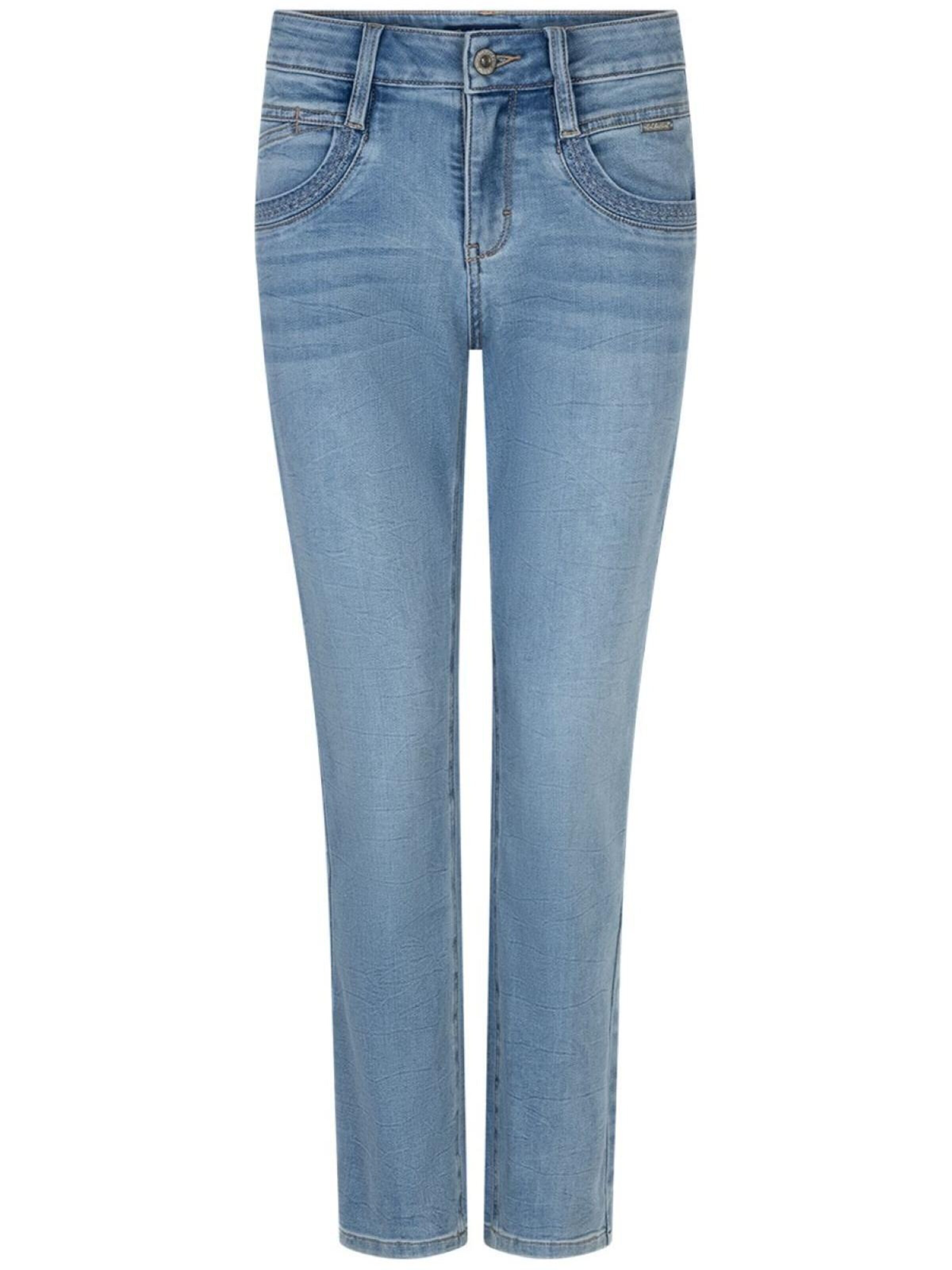 Red Button Regular Jeans 'Red Button Sissy embro midston' in Blauw: voorkant