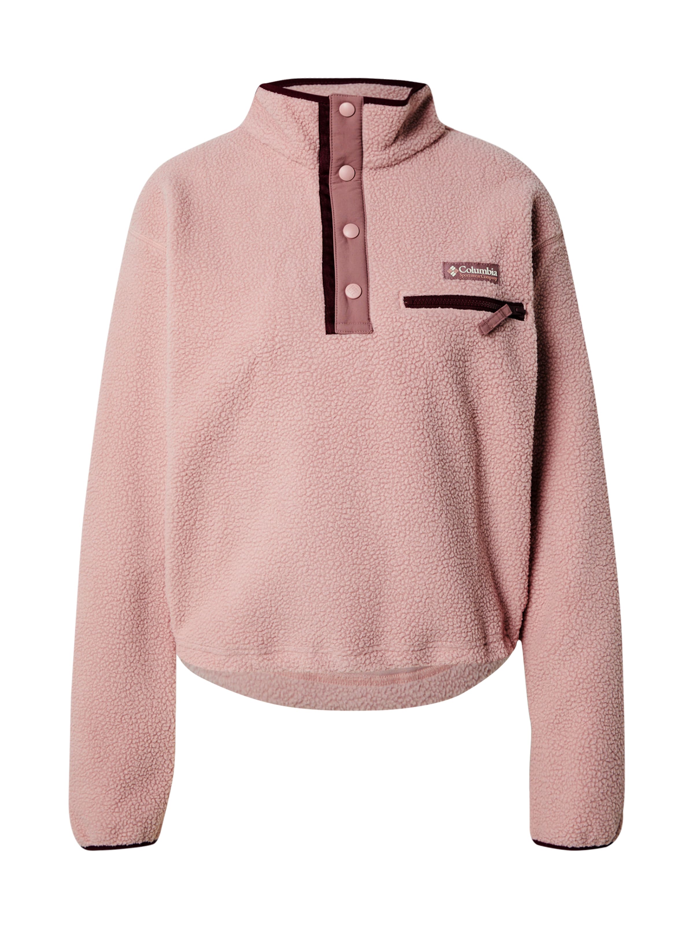 COLUMBIA Sportovní svetr 'Helvetia II' – pink: přední strana