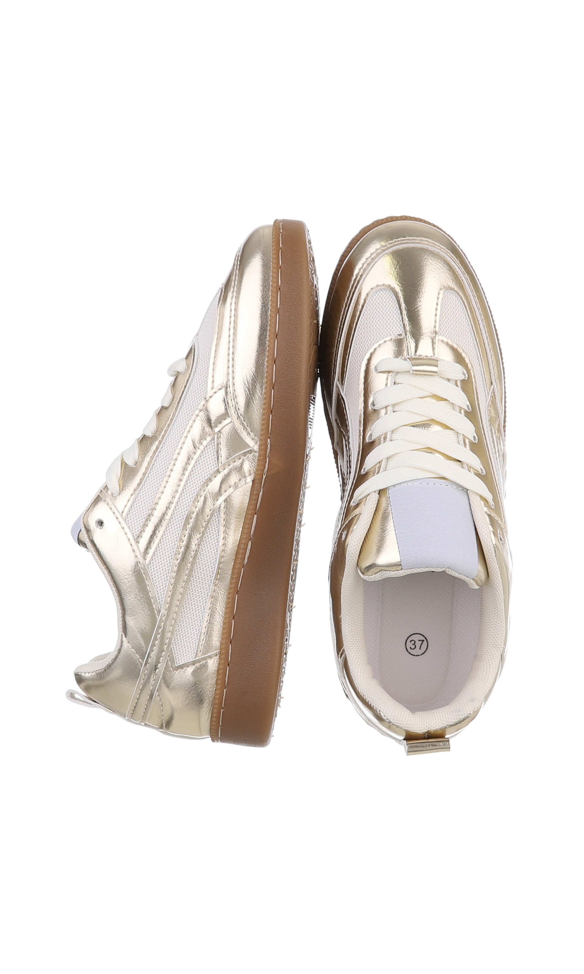 Ital-Design Sneakers in Gold