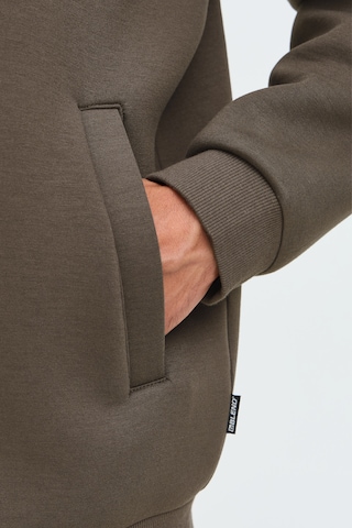 BLEND - Sudadera con cremallera 'BHKEIRAN SCUBA' en marrón