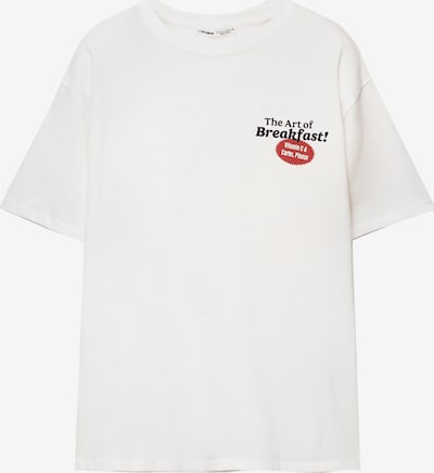 Pull&Bear Majica u narančasta / crvena / crna / bijela, Pregled proizvoda