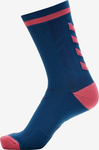 Hummel Athletic Socks in Blue: front