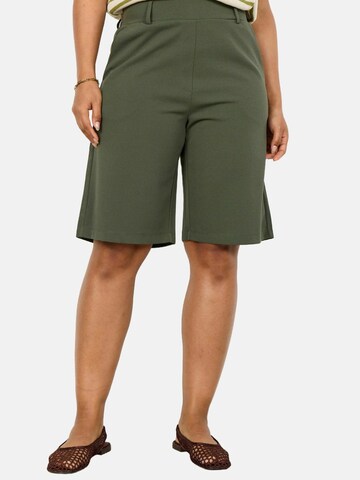 Regular Pantalon 'SIHAM' Soyaconcept en vert : devant