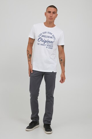 T-Shirt 'MIKE' BLEND en blanc