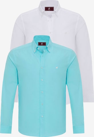 Williot Regular Fit Skjorte i blå: forside