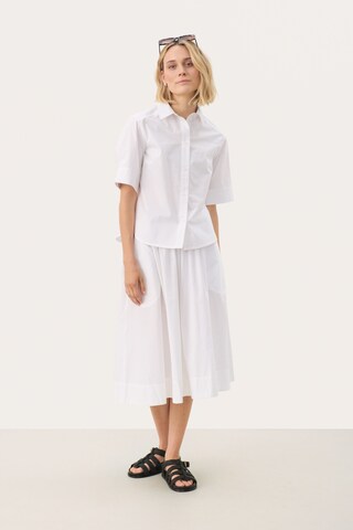 Part Two Bluse 'Haylie' i hvid