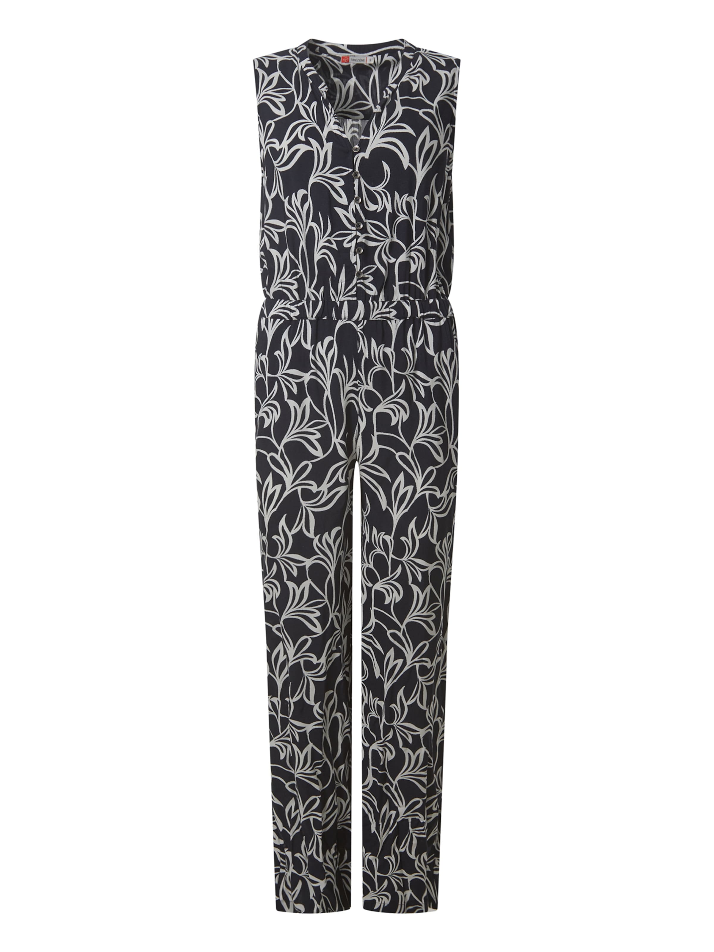 TIMEZONE Loose fit Pants 'Print' in Blue: front