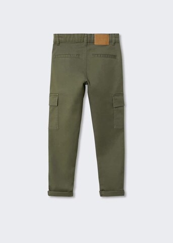 MANGO KIDS Slim fit Pants 'Pavia' in Green