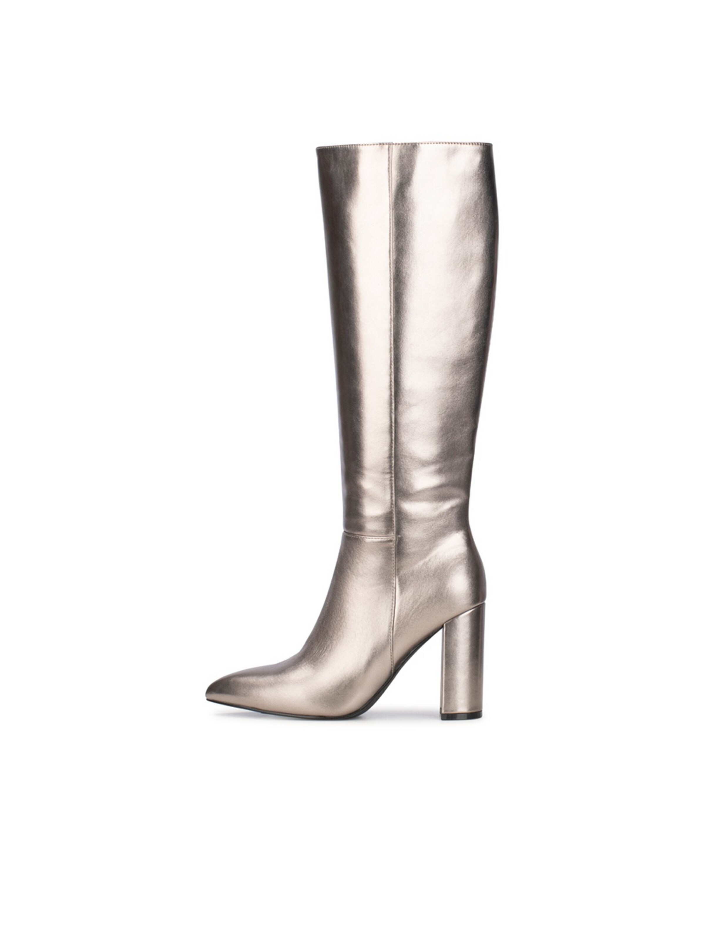 POSH by Poelman Laarzen 'Lauren' in Zilver: voorkant