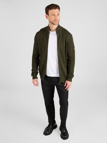 FQ1924 Strickjacke 'Kyle' in Grün