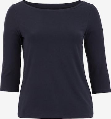 T-shirt WE Fashion en bleu : devant