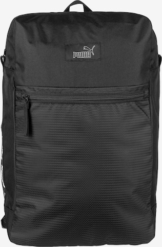 PUMA - Mochila en negro: frente