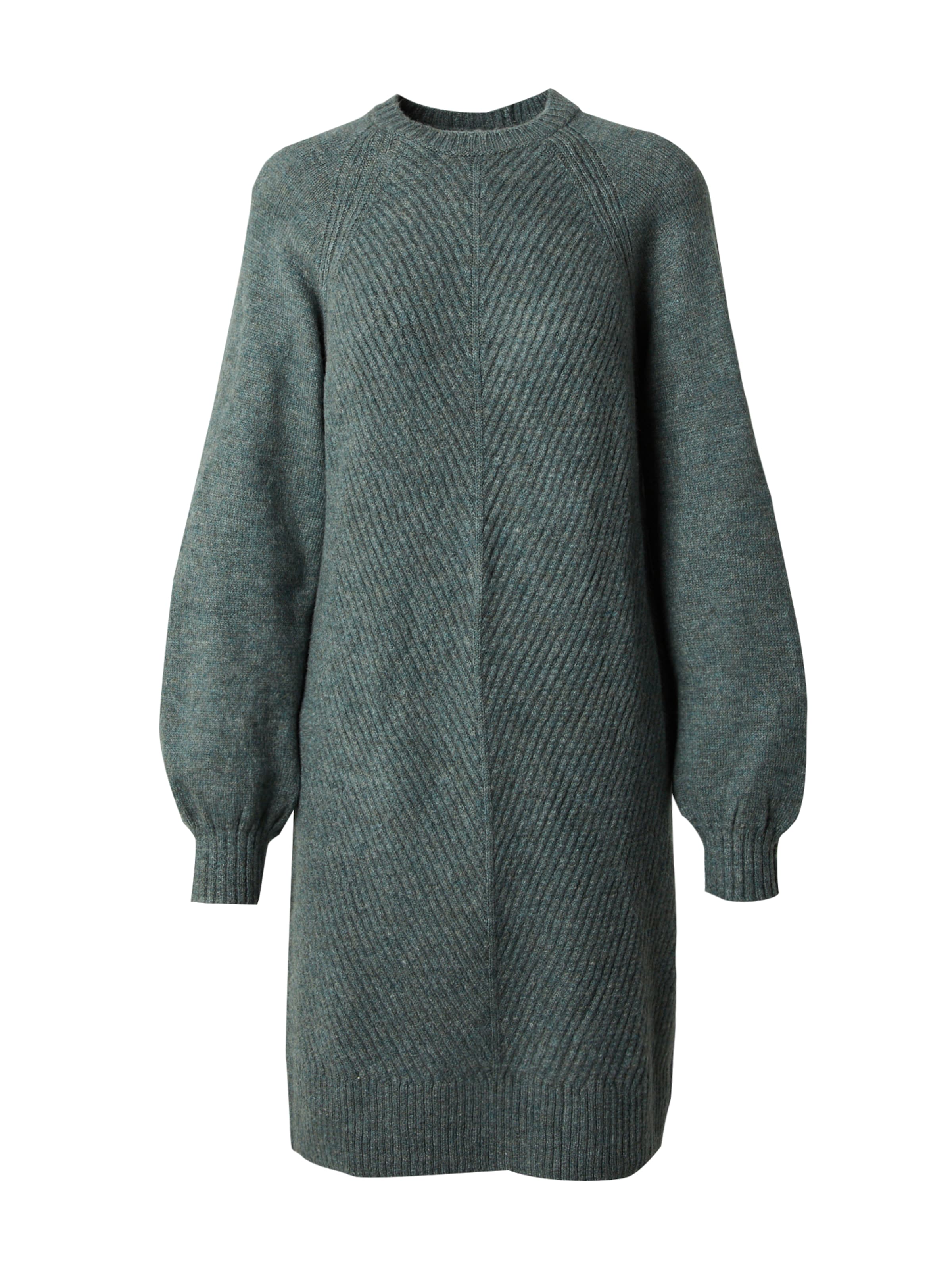 ABOUT YOU Плетена рокля 'Branka' в зелено: отпред