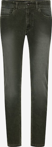 CAMEL ACTIVE Slim Fit 5-Pocket Hose in Grün: Vorderseite