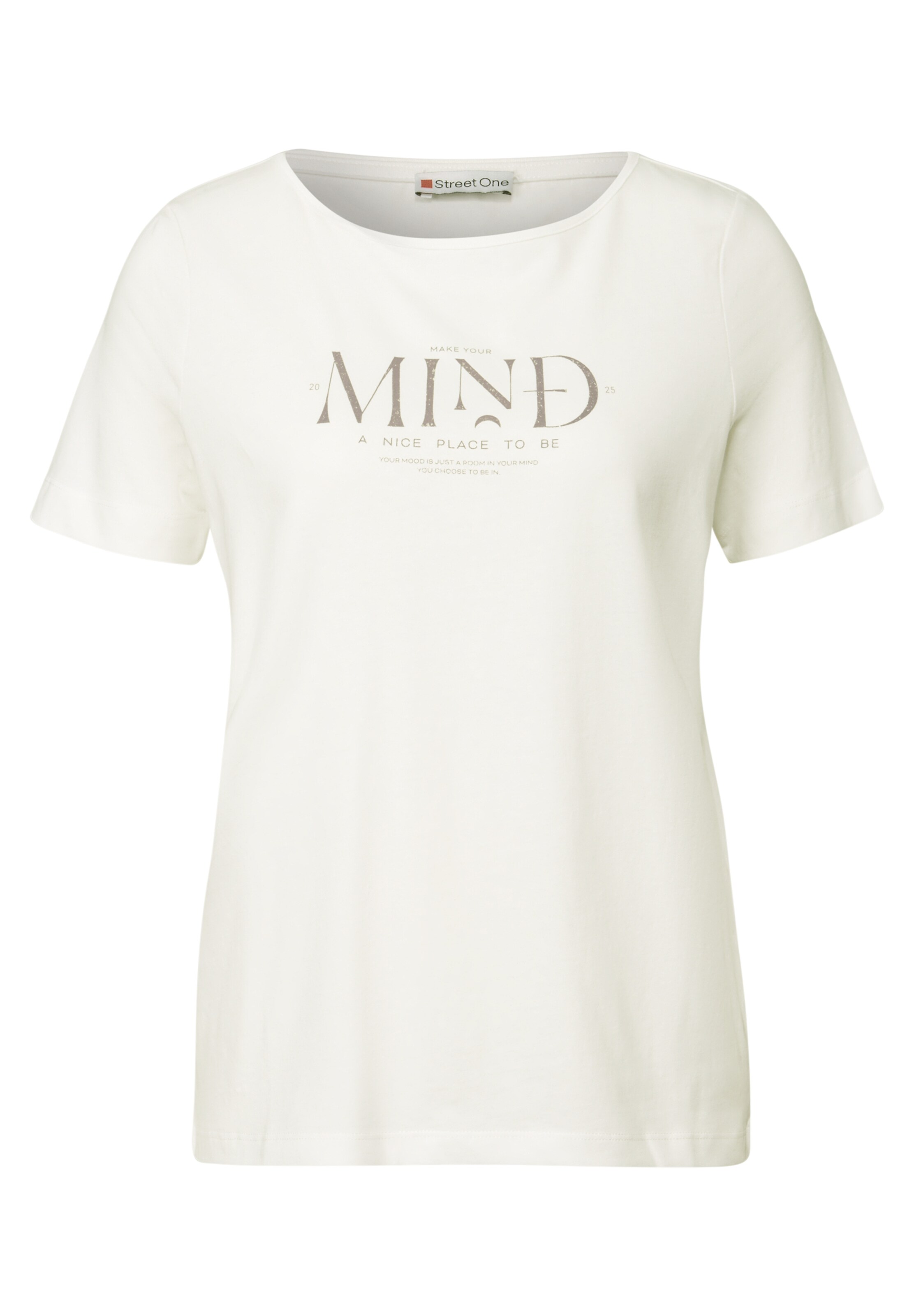 STREET ONE Shirt in White: front