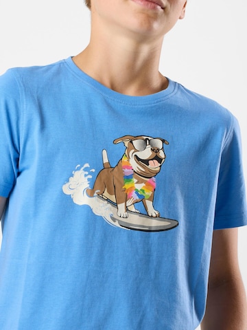 Denim Factory - Camiseta 'San Diego' en azul