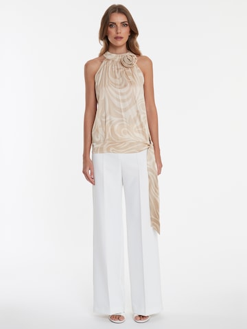 Ana Alcazar Top 'Wapara' in Beige