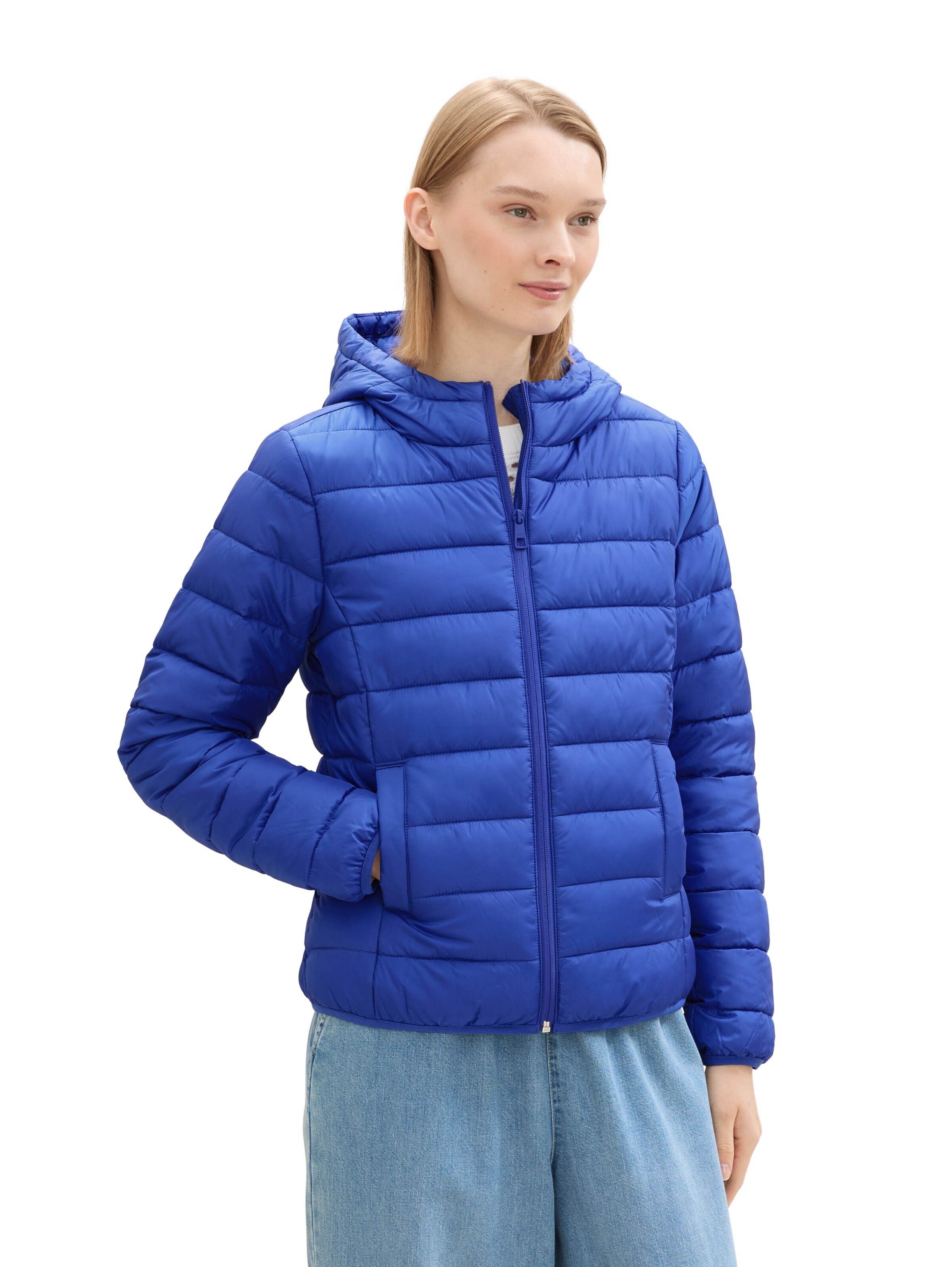 TOM TAILOR DENIM Jacke in Blau