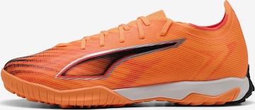 Chaussure de foot 'Ultra 6 Match' PUMA en orange : devant