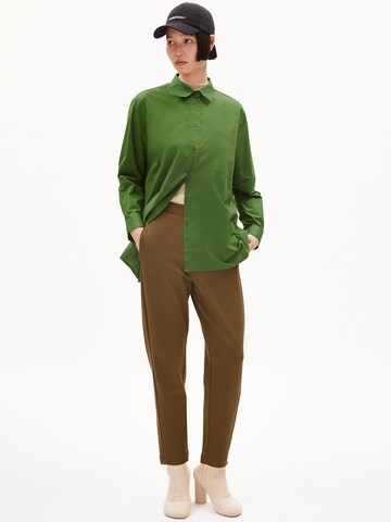 ARMEDANGELS Regular Trousers ' MAGDAALENA ' in Brown: front