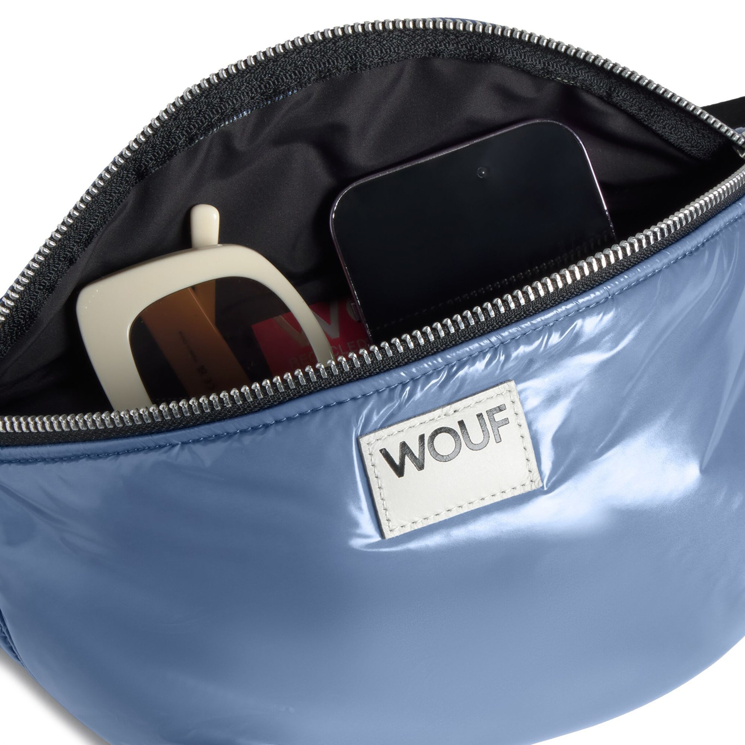 Marsupio 'Glossy' di Wouf in blu