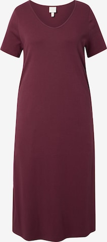Ulla Popken Dress in Red: front