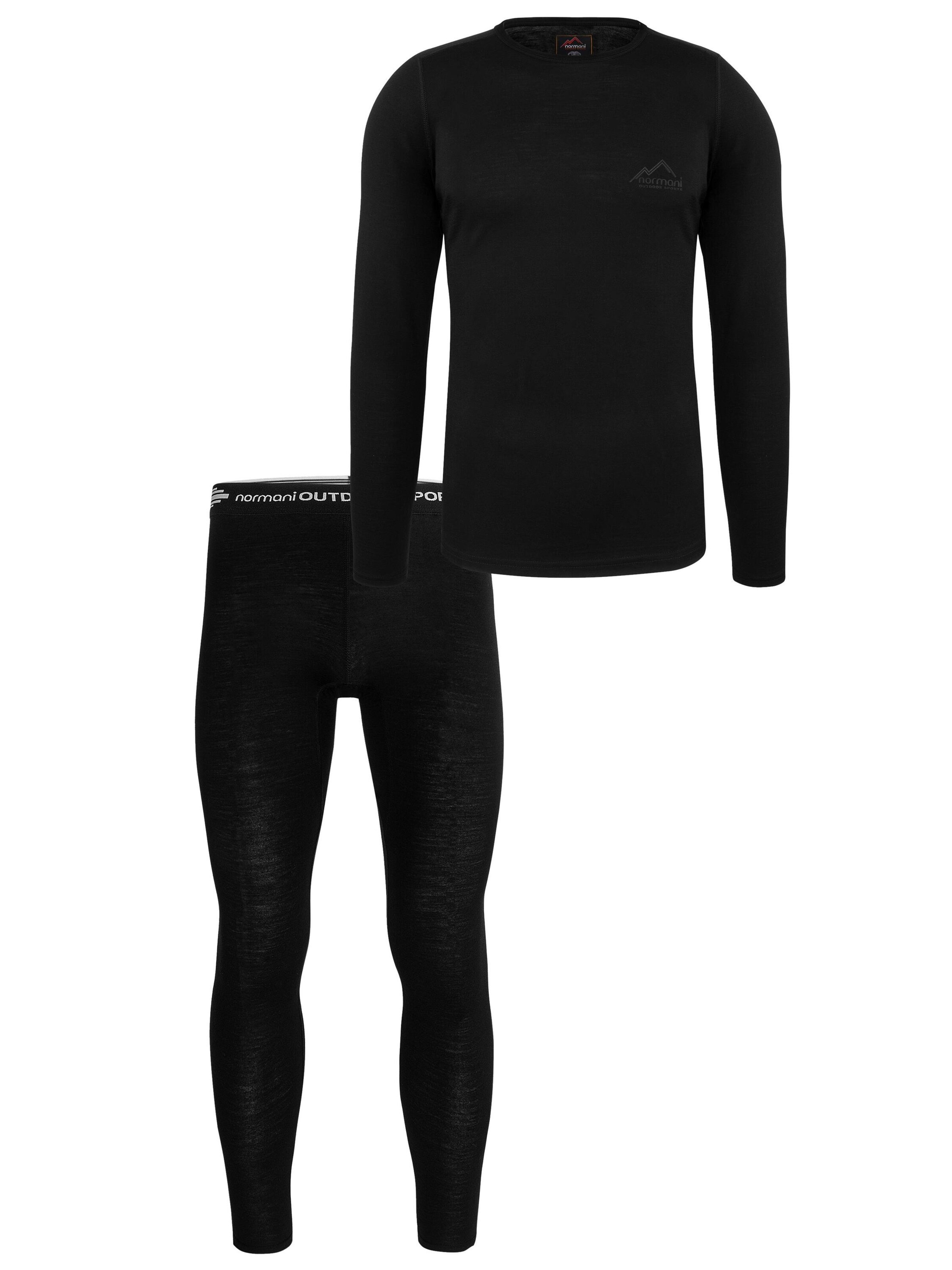 normani Lange onderbroek 'Melbourne/Sydney' in Zwart: voorkant