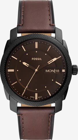 FOSSIL Analoog horloge in Bruin