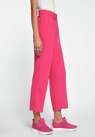 TALBOT RUNHOF X PETER HAHN Regular Pleated Pants in Pink