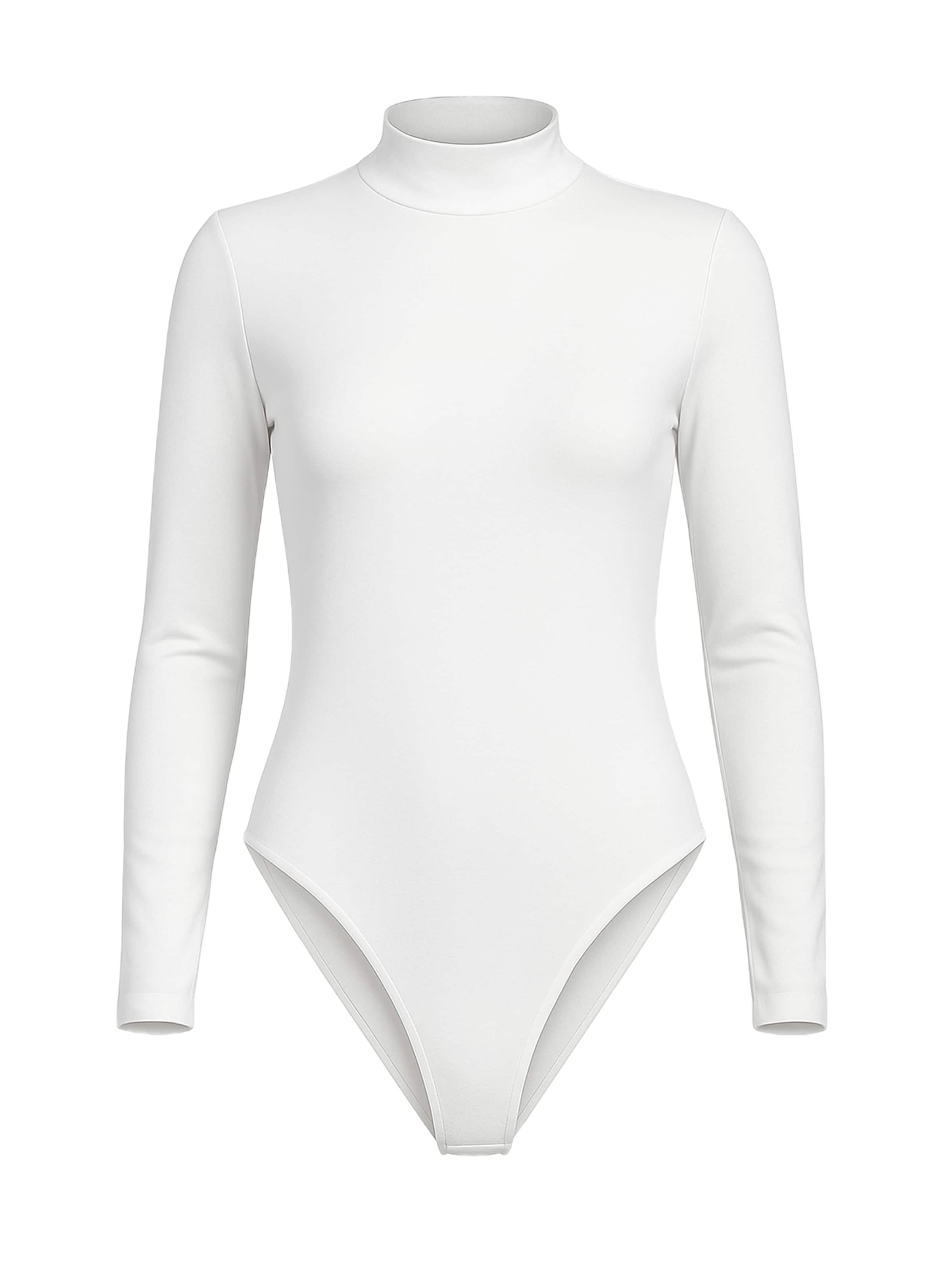 C&City Shirt bodysuit in Beige: front