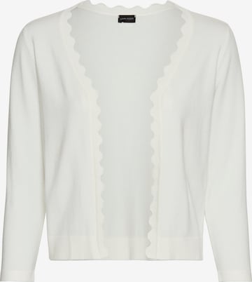 LAURA SCOTT Strickjacke in Weiß: Vorderseite