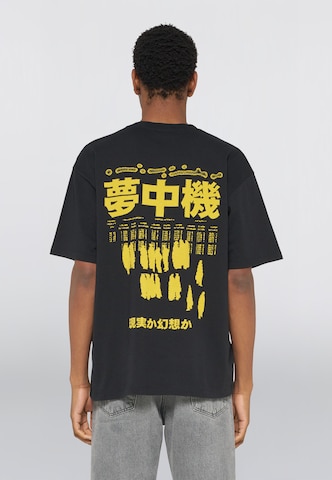 T-Shirt 'Synthetic Reality' EDWIN en noir : devant