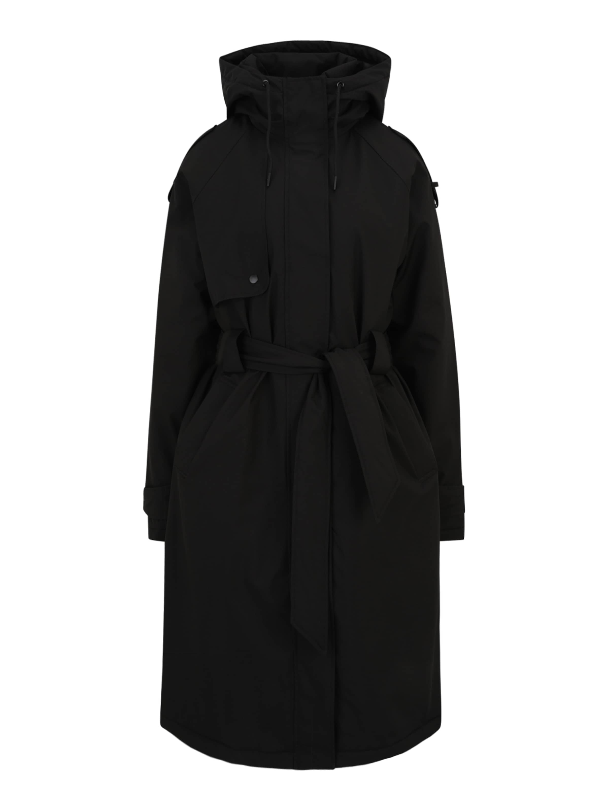 Cappotto di mezza stagione 'VMJANE' di Vero Moda Tall in nero: frontale