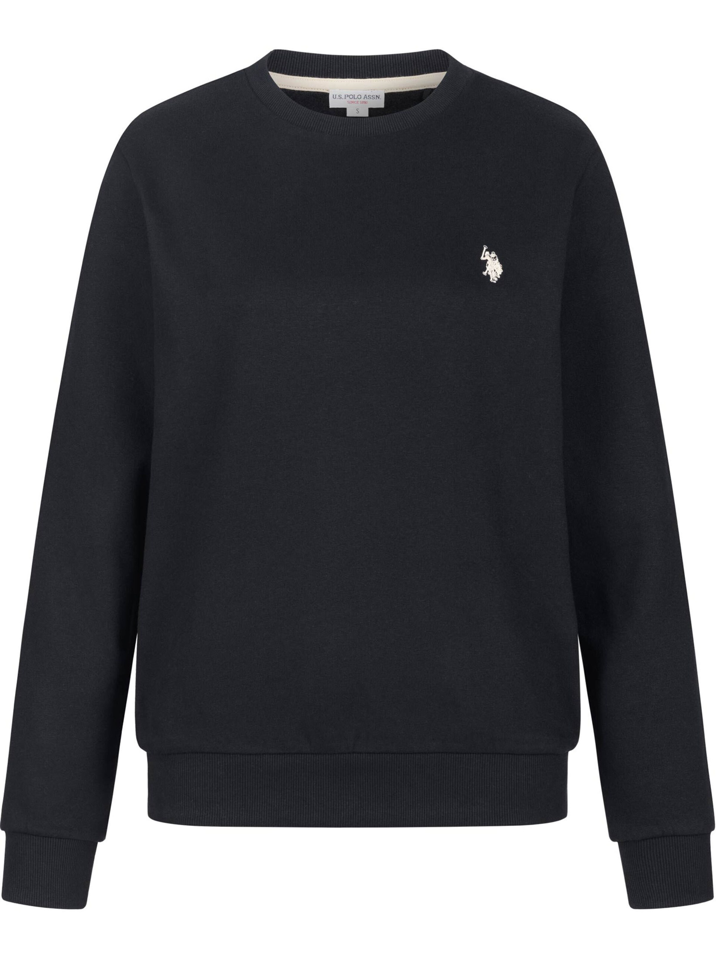 U.S. POLO ASSN. Sweatshirt in Black: front