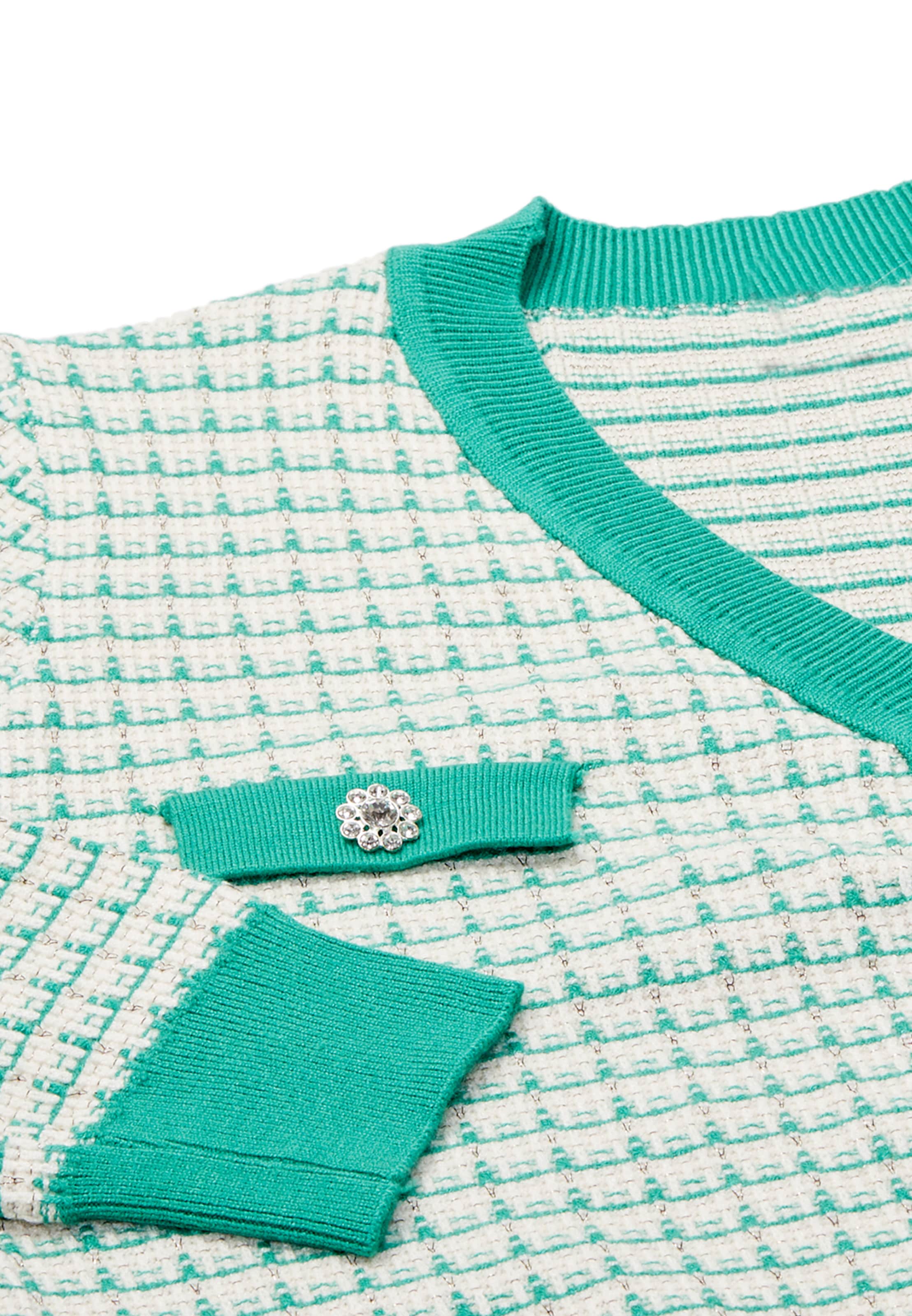 NAEMI Strickjacke in Grün