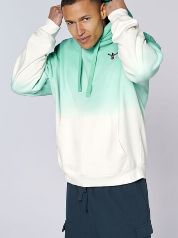 CHIEMSEE Sweatshirt ' mit Farbverlauf ' in Green