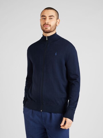 Vestes en maille Polo Ralph Lauren en bleu : devant