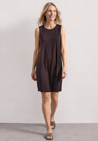 STREET ONE Kleid in Braun: Vorderseite