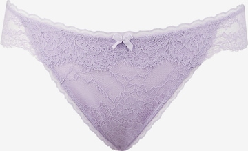SugarShape Thong in Purple: front