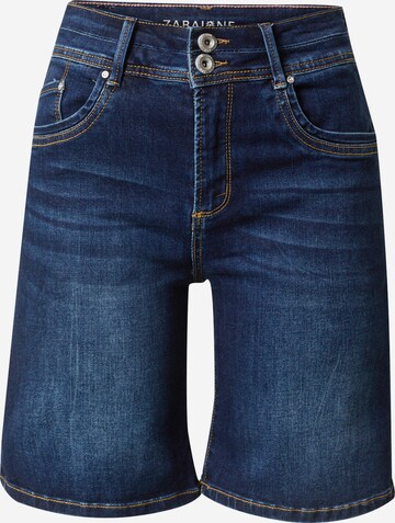 Jeans 'Alea' de la ZABAIONE pe albastru: față